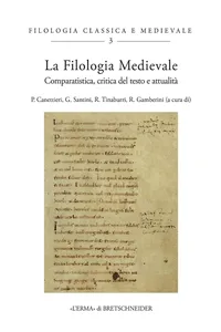 La Filologia Medievale_cover