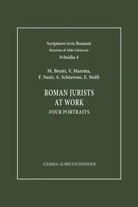 Roman Jurists at Work