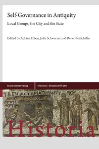 Self-Governance in Antiquity