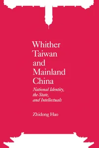 Whither Taiwan and Mainland China_cover