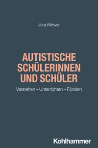 Autistische Schülerinnen und Schüler_cover