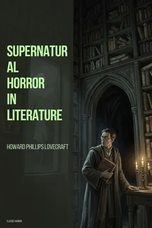 Supernatural Horror in Literature
