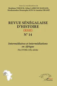 Revue Sénégalaise d’Histoire N° 14_cover