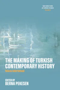 The Making of Turkish Contemporary History_cover