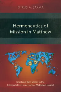 Hermeneutics of Mission in Matthew_cover