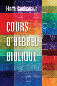 Cours d'hébreu biblique_cover