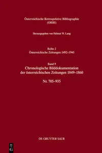 Bibliographie der österreichischen Zeitungen 1492–1945_cover