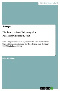 Die Internationalisierung des Russland-Ukraine-Kriegs