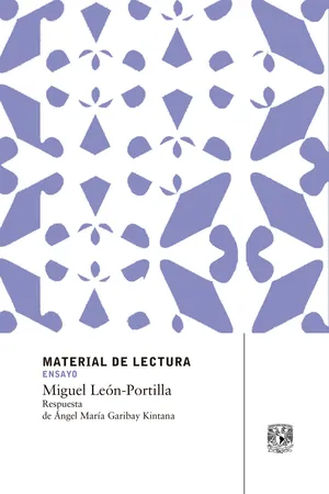 Material de lectura. Ensayo. Miguel León-Portilla