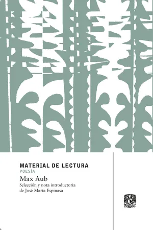 Material de lectura. Max Aub