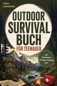 Outdoor Survival Buch für Teenager: Der Praxisguide für spannende Abenteuer in der Natur mit Orientierung, Notfallrucksack und Erster Hilfe - inkl. Checklisten, 30-Tage-Challenge uvm._cover