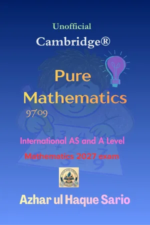 Unofficial Cambridge® Pure Mathematics 9709