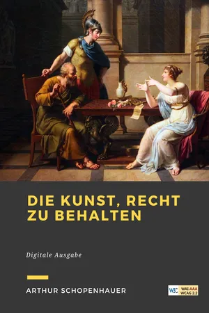 Die Kunst, Recht zu behalten