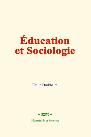 Education et Sociologie