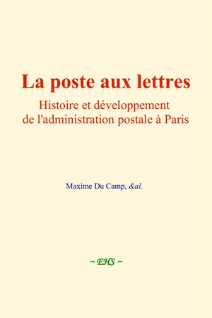 La poste aux lettres