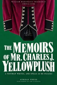 The Memoirs of Mr. Charles J. Yellowplush_cover