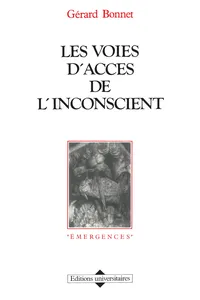 Les voies d'accès de l'inconscient_cover