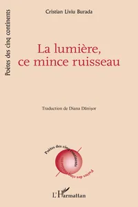 La lumière, ce mince ruisseau_cover