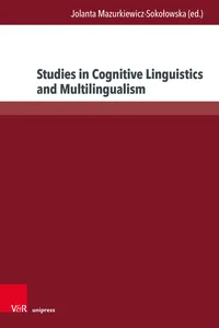 Studies in Cognitive Linguistics and Multilingualism_cover