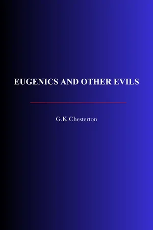 Eugenics and Other Evils