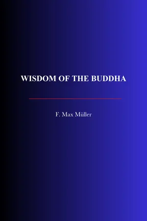 Wisdom of the Buddha