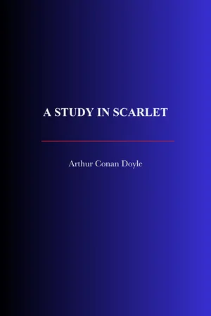A Study in Scarlet