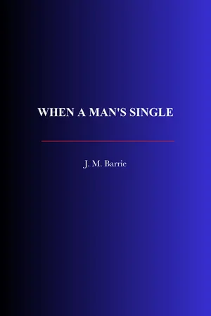 When a Man's Single