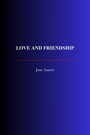 Love and Friendship