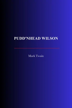 Pudd'nhead Wilson