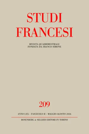 Studi Francesi 209