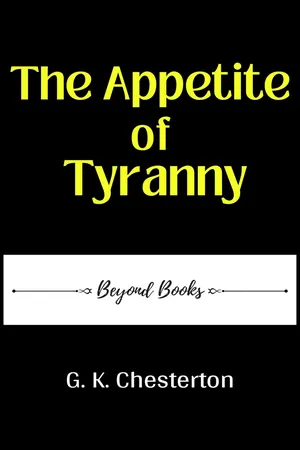 The Appetite Of Tyranny