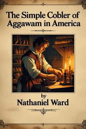 The Simple Cobler of Aggawam in America