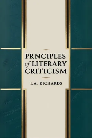 Principles of literary criticism
