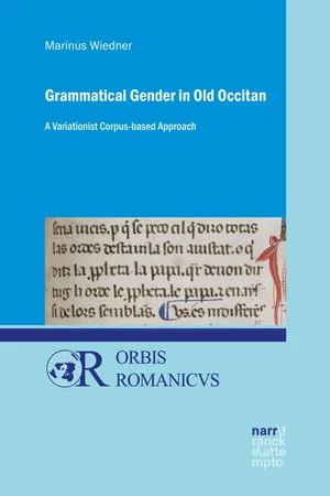 Grammatical Gender in Old Occitan