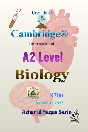Unofficial Cambridge® International A2 Level Biology 9700