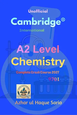 Unofficial Cambridge® International A2 Level Chemistry 9701