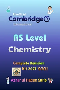 Unofficial Cambridge® International AS Level Chemistry 9701