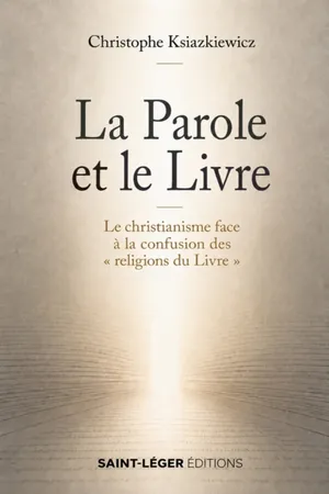 La parole et le livre