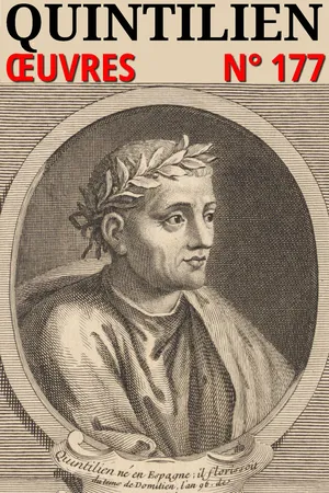 Quintilien - Oeuvres