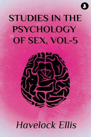 Studies in the Psychology of Sex, Volume 5