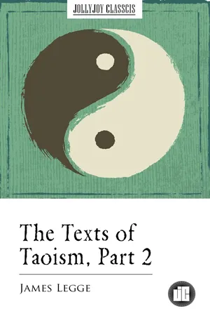 The Texts of Taoism, Part 2