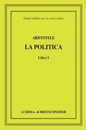 Aristotele, La politica