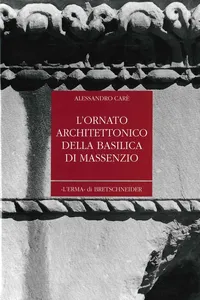 L'ornato architettonico della Basilica di Massenzio_cover