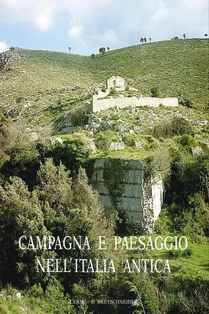 Campagna e paesaggio nell'Italia antica