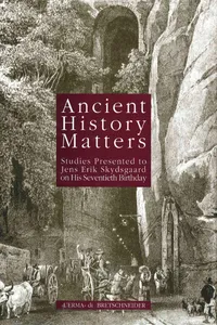 Ancient History Matters_cover