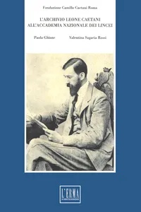 L'Archivio Leone Caetani all'Accademia Nazionale dei Lincei_cover