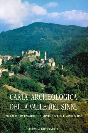 Carta archeologica della valle del Sinni, vol. X, fasc. 7