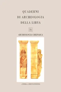 Quaderni di archeologia della Libya, 16_cover