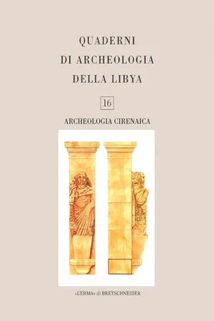 Quaderni di archeologia della Libya, 16