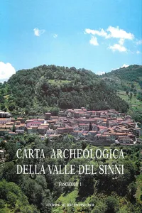 Carta archeologica della valle del Sinni, vol. X, fasc. 1_cover